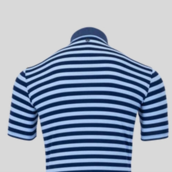 NWT Greyson Maltese Delphinium Falcon Men's XL Wolastog Blue Polo - Picture 6 of 14